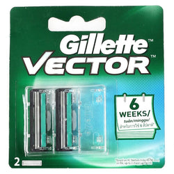 Gambar Gillette Vector - 2 Cartridges Peralatan Cukur