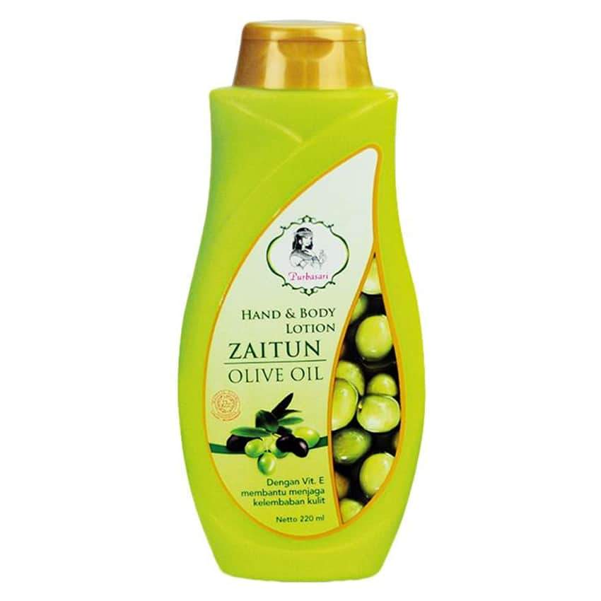 Gambar Purbasari Hand & Body Lotion Zaitun - 220 mL Jenis Perawatan Tubuh
