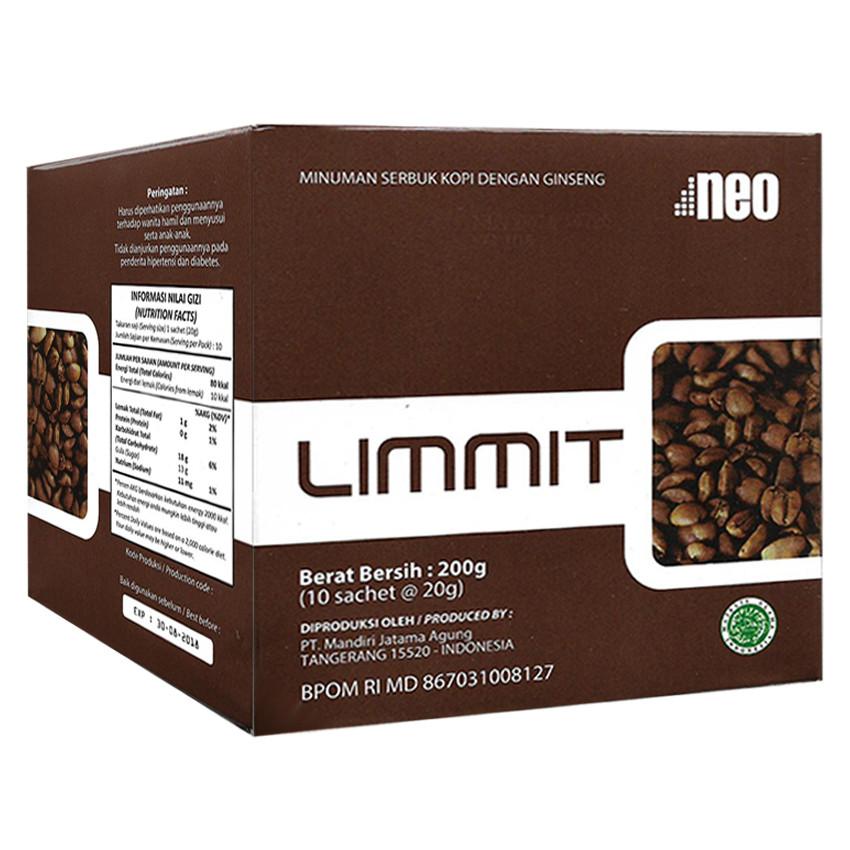 Gambar Limmit Premium Coffee - 10 Sachets Jenis Obat Kuat