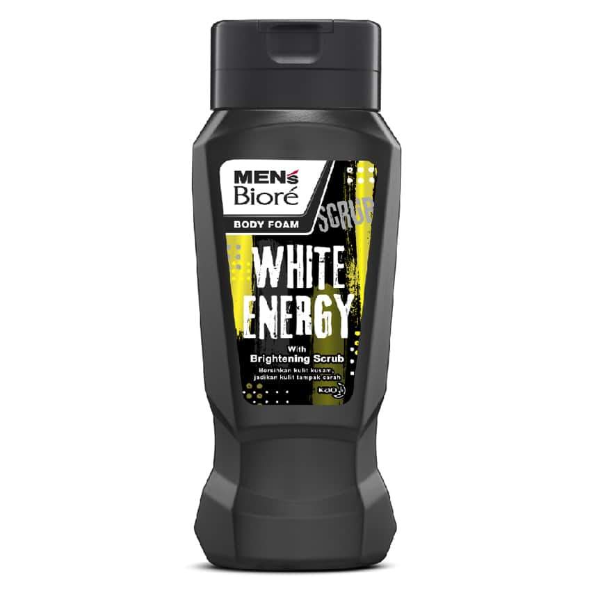 Gambar Men's Biore White Energy Body Foam Bottle - 250 mL Jenis Perawatan Tubuh
