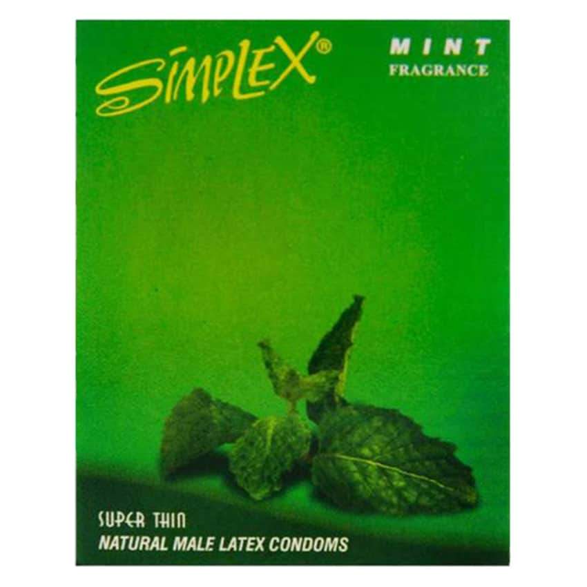 Gambar Simplex Kondom Fragrance Minty - 3 Pcs Jenis Kondom