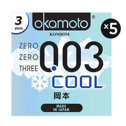 Gambar Okamoto Kondom Cool - 3 Pcs (5 Box) Kondom