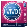 Vivo Kondom Passionate Dots - 3 Pcs
